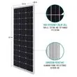 100W SOLAR KIT w/10A WND Contr